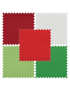 Lot de 5 coupons Fat Quarter - Festive 2