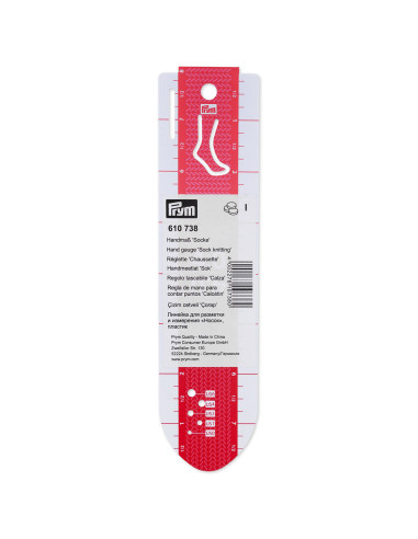 Gabarit chaussettes 20 cm