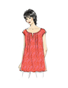 Patron de haut - Butterick 6024 2