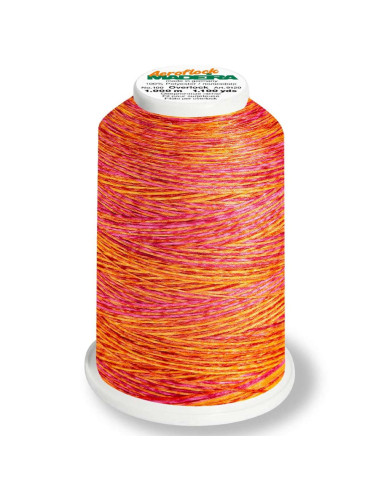 Cône de fil mousse Madeira Aeroflock Multicolor 1000 m