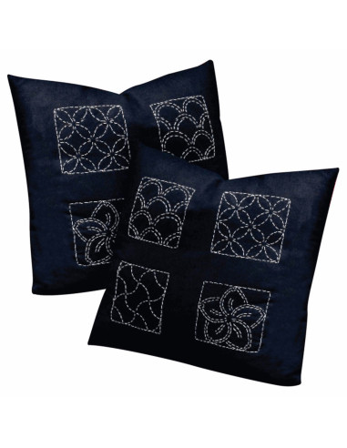 Tissu sashiko - Marine foncé