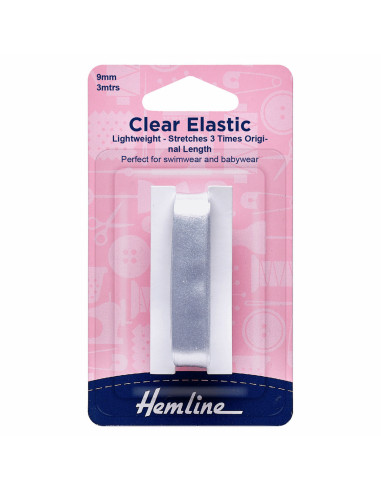 Élastique transparent pour maillot de bain