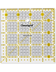 Règle patchwork Omnigrid 4,5 x 4,5 inch