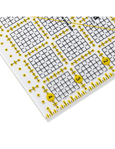 Règle patchwork Omnigrid 4,5 x 4,5 inch 2