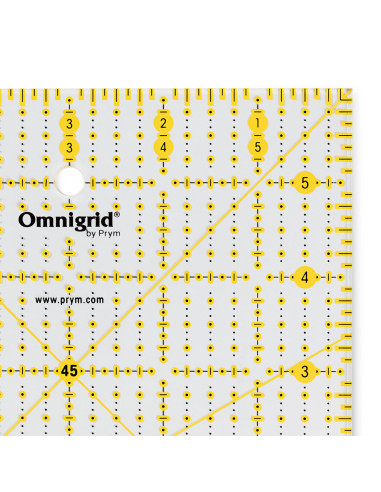 Règle patchwork Omnigrid 6 x 6 inch