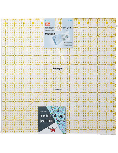Règle patchwork Omnigrid 12,5 x 12,5 inch