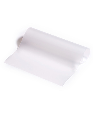 CABODYALS 50 Feuille de Papier à Repasser Blanche pour Perles de Fusion Carrée Thermostable Semi Transparente Idéale pour Le Repassage et Les Accessoires de Loisirs Créatifs