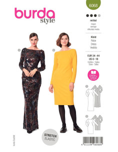 Patron de robe - Burda 6068