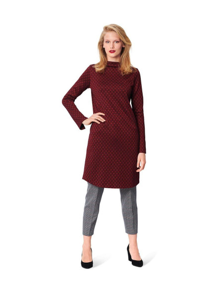 Patron de robe et T-shirt - Burda 6080