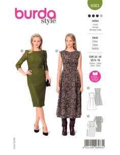 Patron de robe - Burda 6083