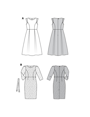 Patron de robe - Burda 6083