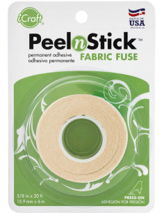 Ruban de colle adhésif double face permanent PeelnStick