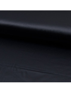 Tissu satin extensible - Bleu marine