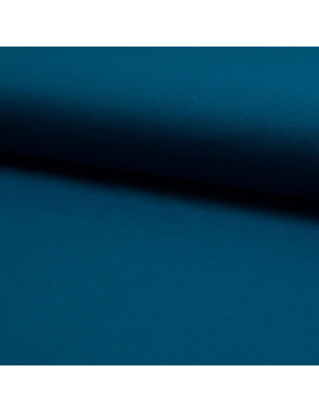 Tissu jersey milano viscose - Bleu pétrole