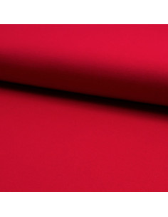 Tissu jersey milano viscose - Rouge sang