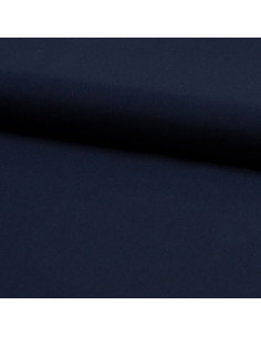 Tissu twill de viscose - Bleu marine foncé