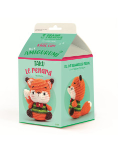 Kit crochet amigurumi - Taku le renard