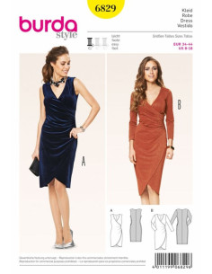 Patron de robe - Burda 6829