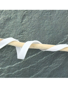 Passepoil polyester - Blanc