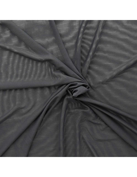 Tissu lingerie Powermesh - Gris foncé