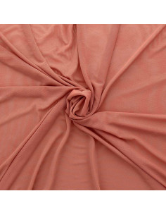 Tissu lingerie Powermesh - Vieux rose clair