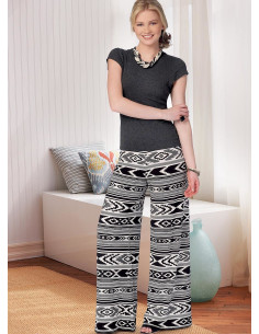 Patron de short et pantalon - Butterick 6851 2