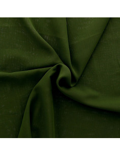 Tissu mousseline - Kaki