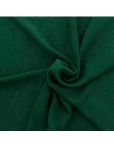 Tissu mousseline - Vert foncé