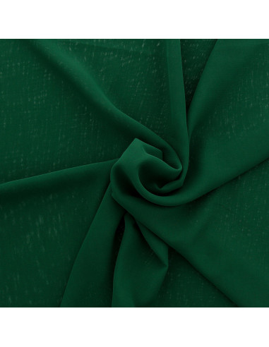 Tissu mousseline - Vert foncé