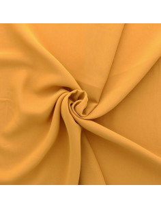 Tissu mousseline - Ocre