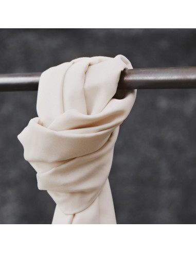 Tissu tencel Smooth Drape Twill - Blanc