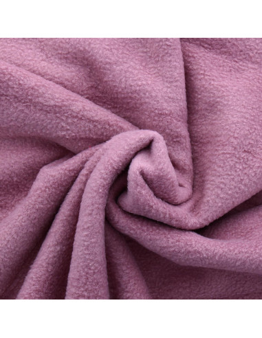 Tissu polaire - Vieux rose