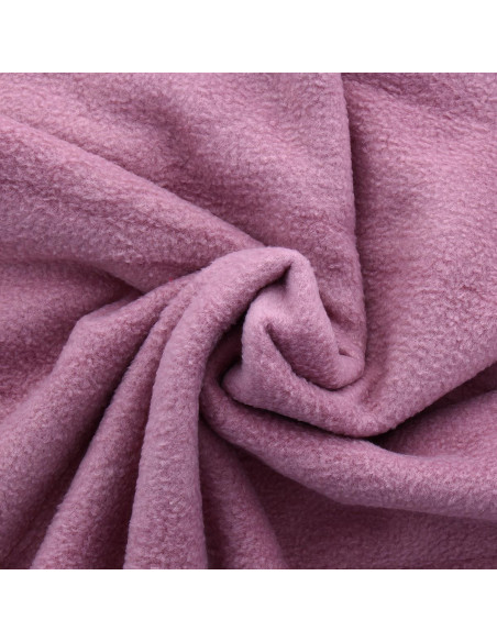 Tissu polaire - Vieux rose