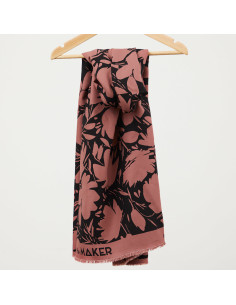 Tissu crêpe de viscose Leia - Bois de rose