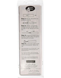Outil pour retourner un tube de tissu Turn-it-All 2