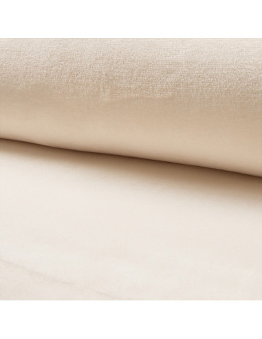 Tissu doudou câlin - Écru