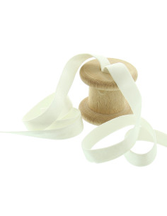 Elastique bretelle de soutien gorge 15 mm - Écru