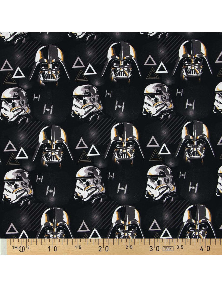 Tissu jersey Star wars - Stormtrooper et Dark Vador