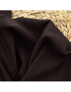 Tissu drap de laine pour manteau - Marron