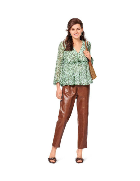 Patron de robe et blouse - Burda 6023