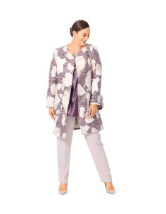 Patron de veste et manteau - Burda 6034 2