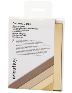 Set de 8 cartes adhésives avec enveloppes R20 Neutrals Cricut