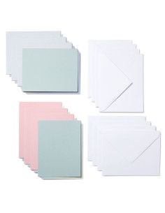 Set de 8 cartes adhésives avec enveloppes R20 Pastel Cricut 2