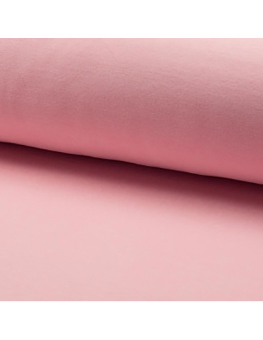 Tissus velours nicky - Rose clair