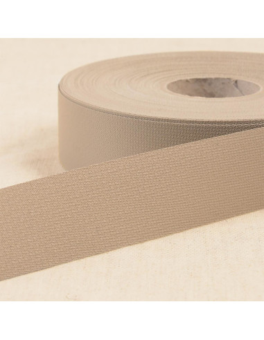 Biais plat extérieur - Taupe