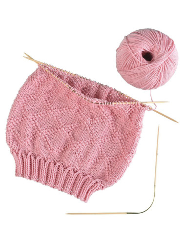 Set d´aiguilles addiCraSyTrio Bamboo Long