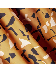 Tissu modal de viscose Shadow Ochre - Atelier Brunette
