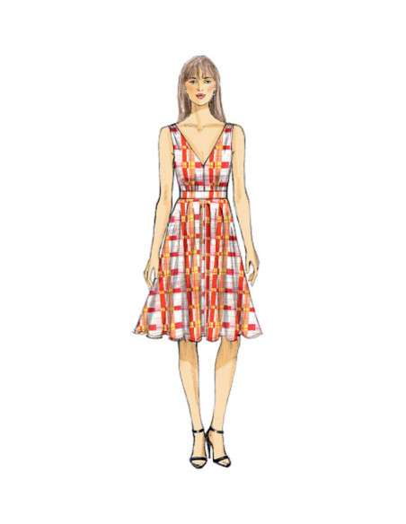 Patron de robe - Vogue 9053