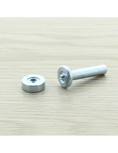 Outils de pose pour oeillets avec rondelles 5 mm
