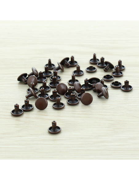 Sachet de 100 rivets économiques 9 mm - Cuivre